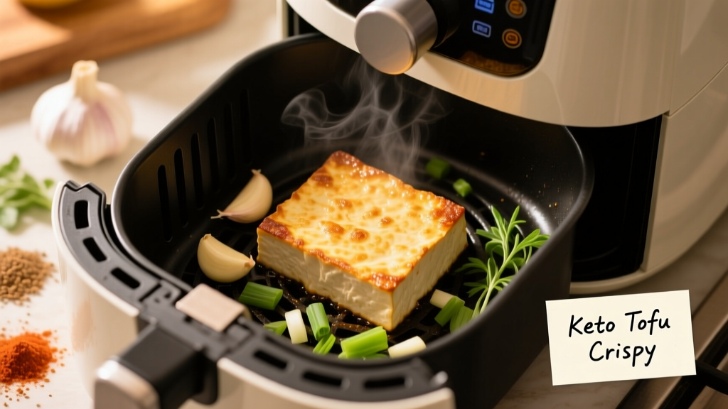 Keto Tofu Air Fryer Recipe: Crispy, Low-Carb & Oil-Light