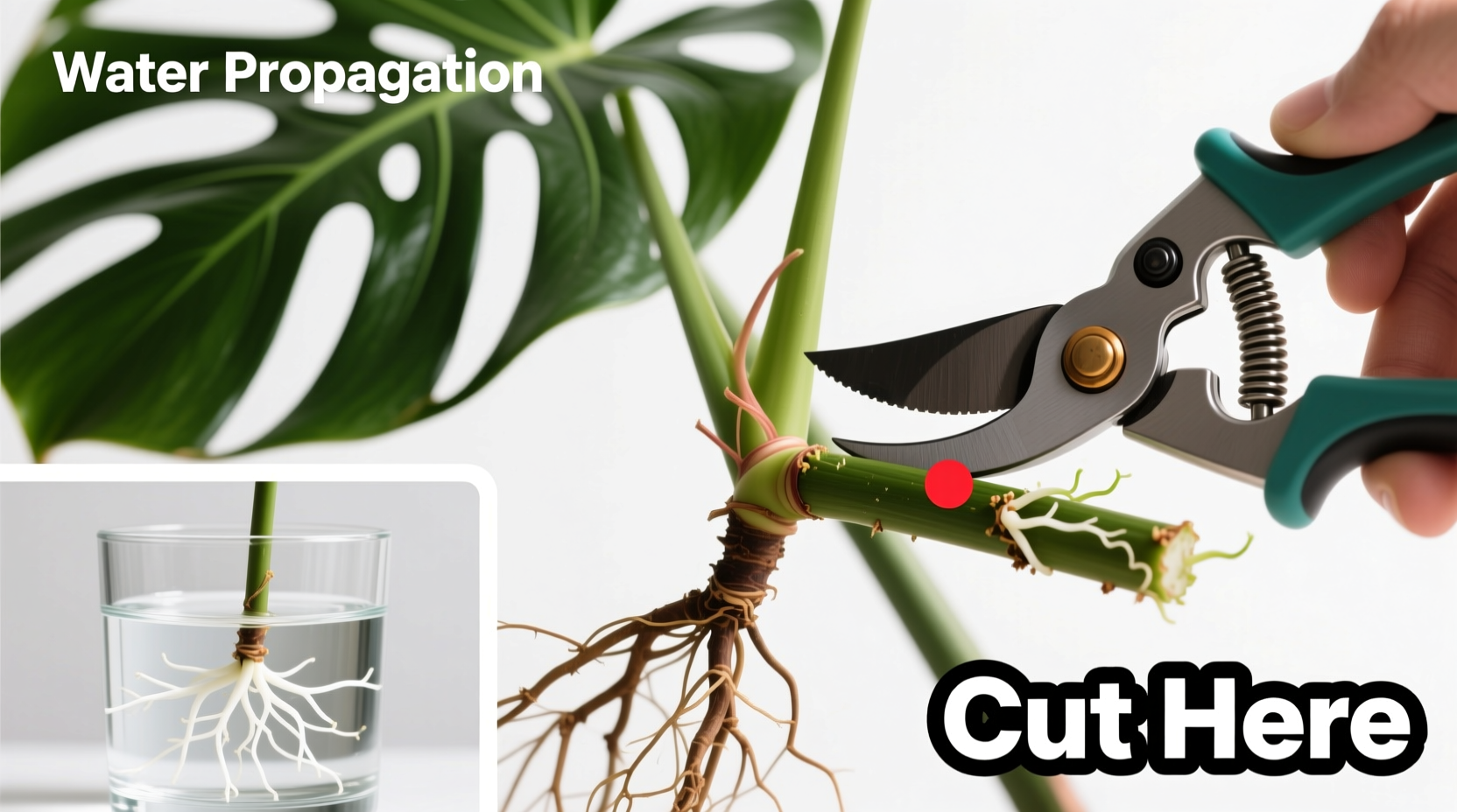 How To Cut Monstera For Propagation