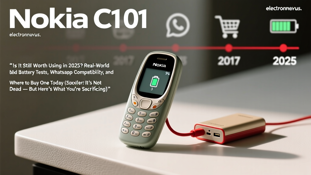 Nokia C1 01 Is It Still Worth Using in 2025? Real-World Battery Tests, WhatsApp Compatibility, and Where to Buy One Today (Spoiler: It’s Not Dead — But Here’s What You’re Sacrificing)