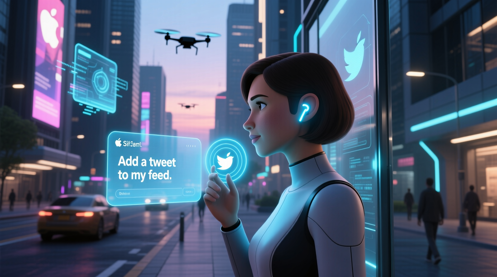 sireet adds a tweet command to siri
