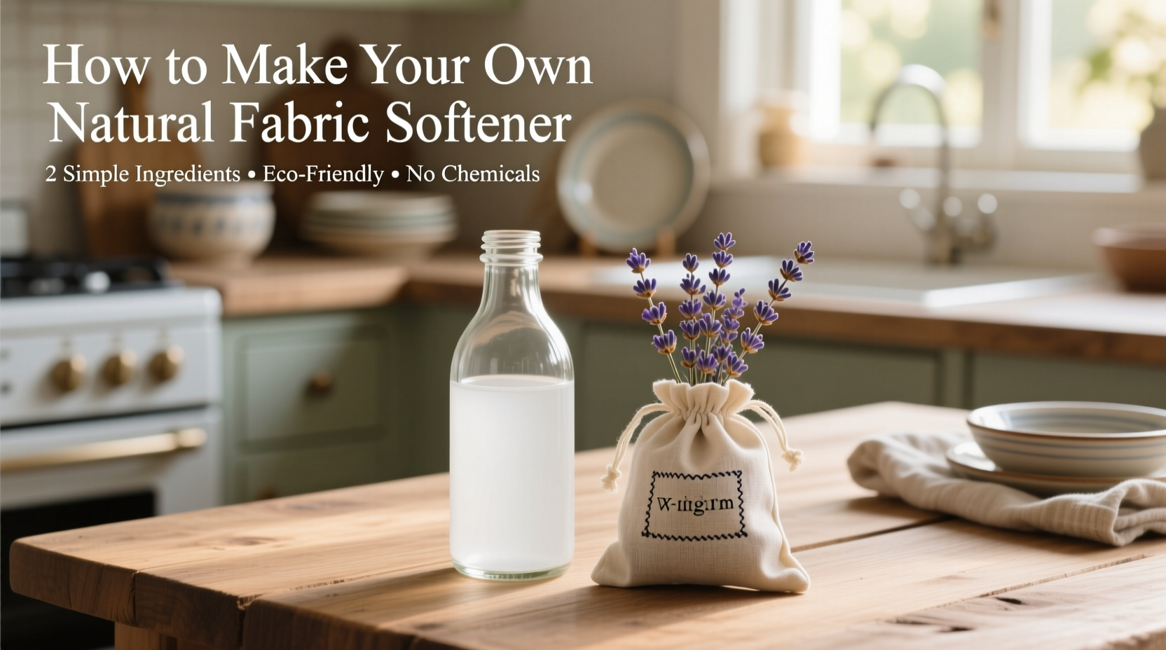 How To Make Your Own Natural Fabric Softener With Two Household Items