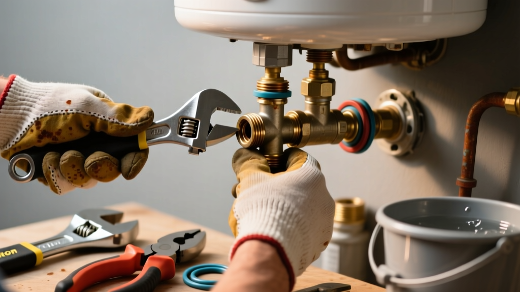 Fixing a Failed Expansion Tank on Kitchen Water Heater
