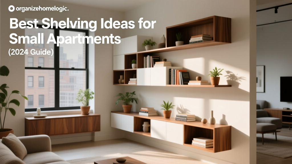 Best Shelving Ideas for Small Apartments (2024 Guide)