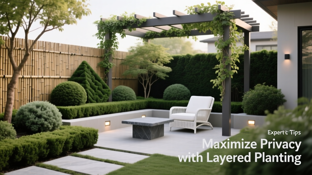 Privacy Landscaping: Smart Planting for Real Seclusion