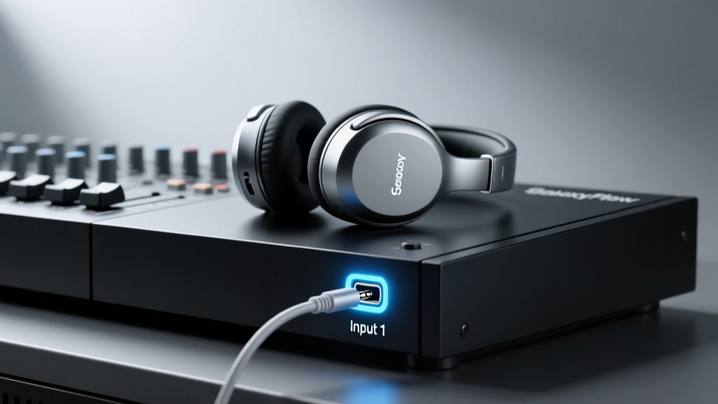 Which Mixer Input for Galaxy Wireless Headphones?