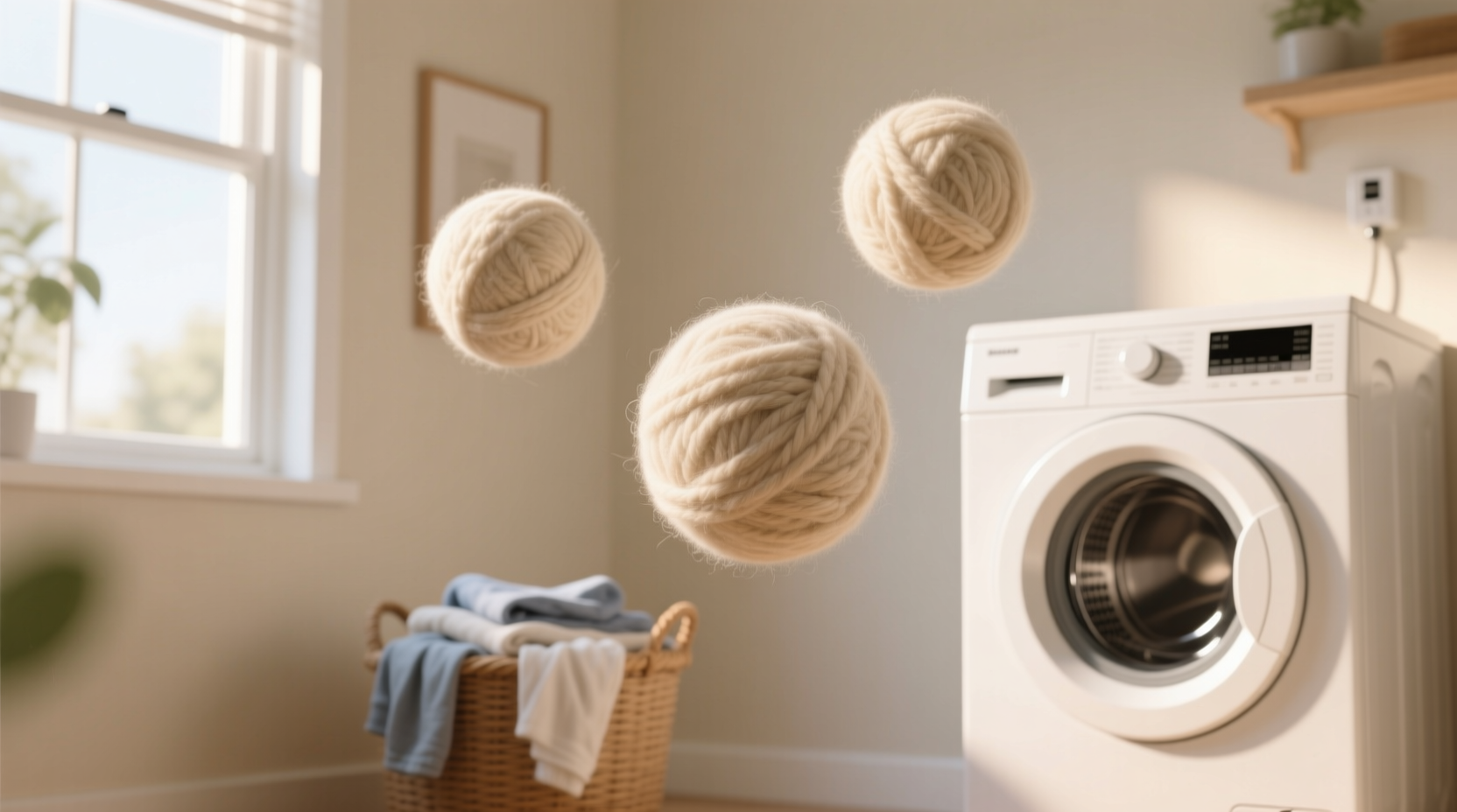 wool dryer balls save time and energy
