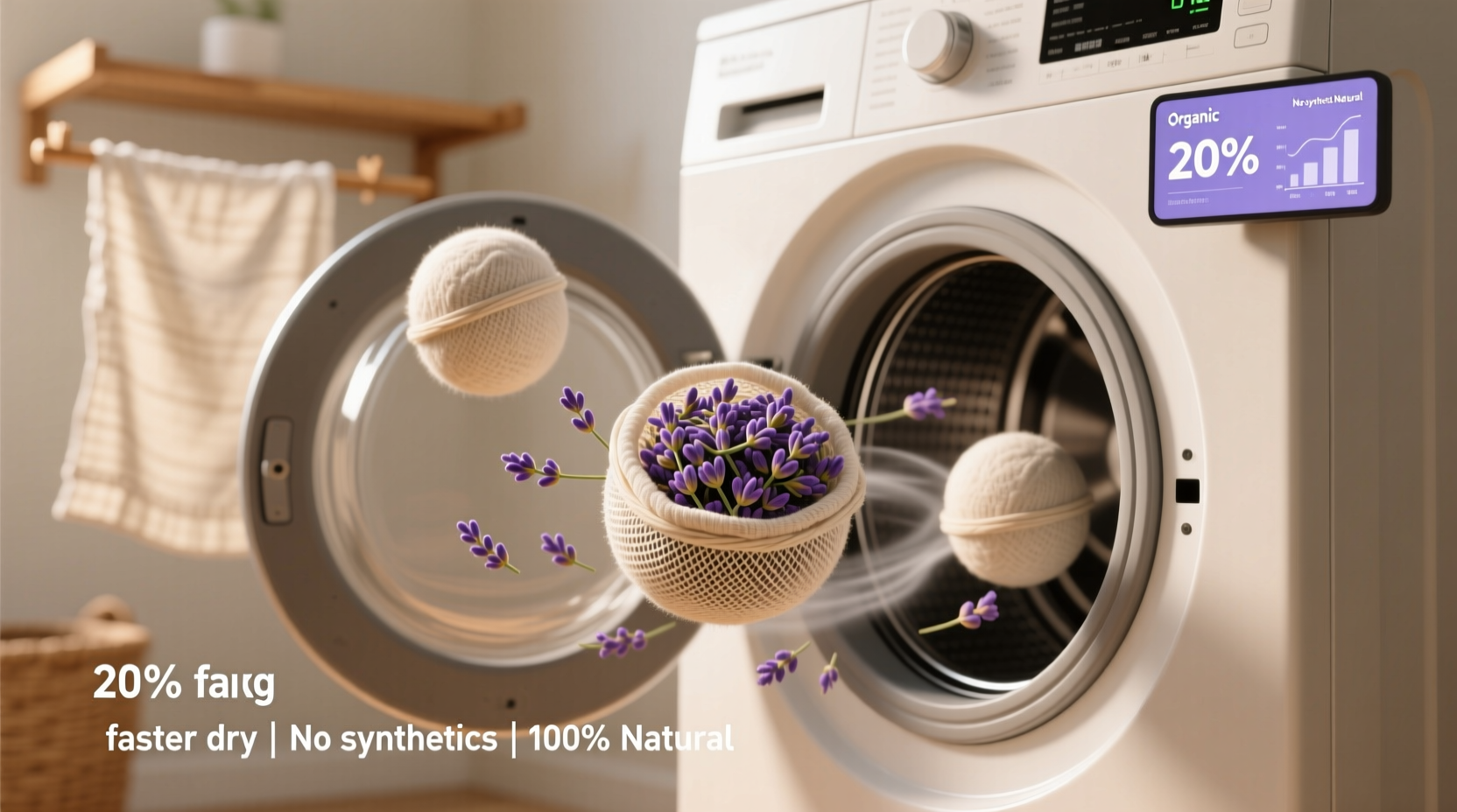 eco friendly cleaning tips lavender dryer balls truth
