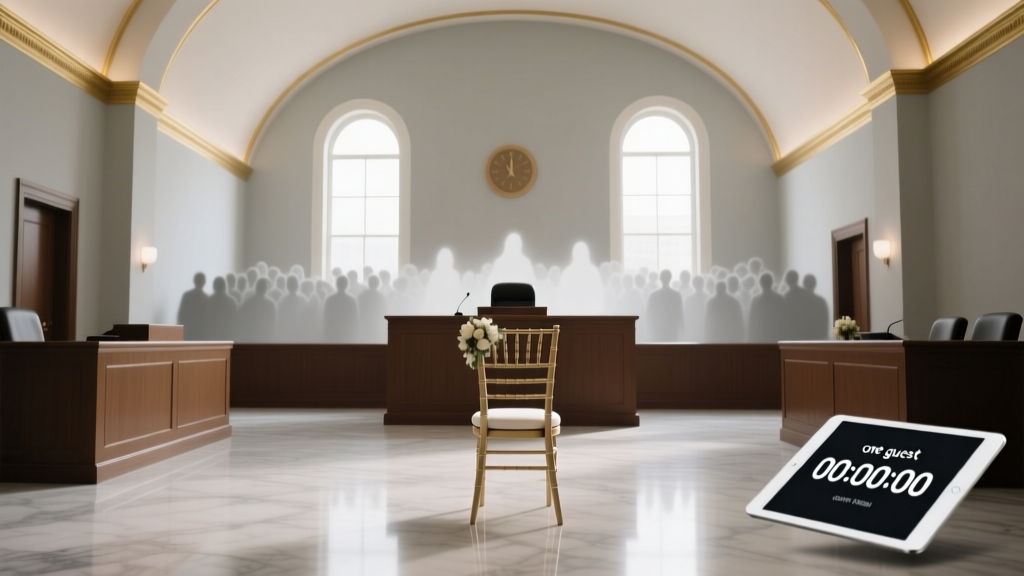 Court Wedding Guest Limits: Real Rules by State