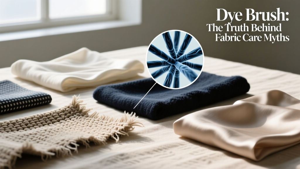Dye Brush: The Truth Behind Fabric Care Myths