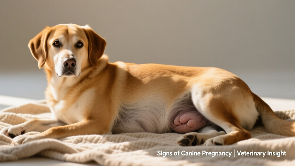 Dog pregnancy: signs and symptoms