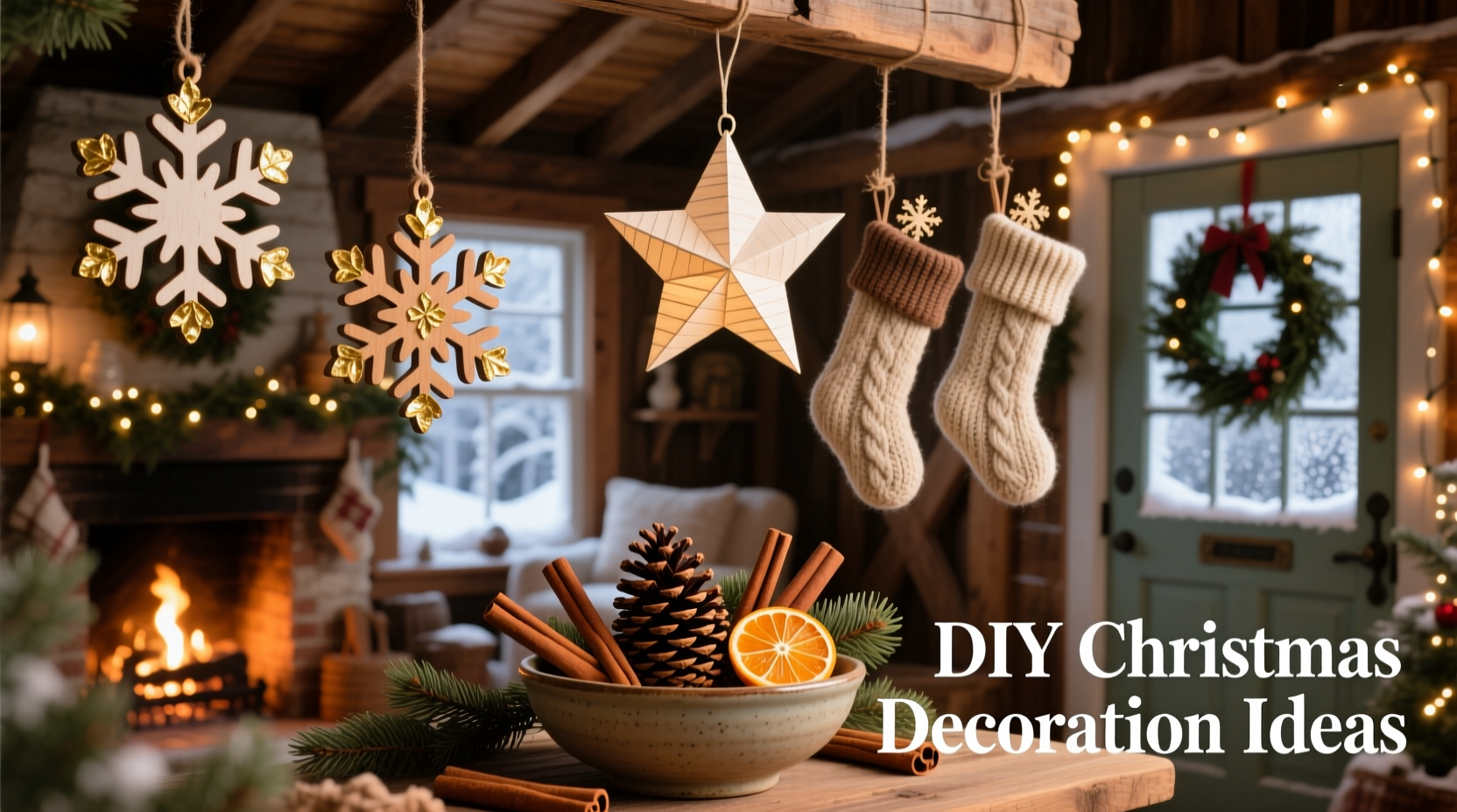 do it yourself christmas decoration ideas