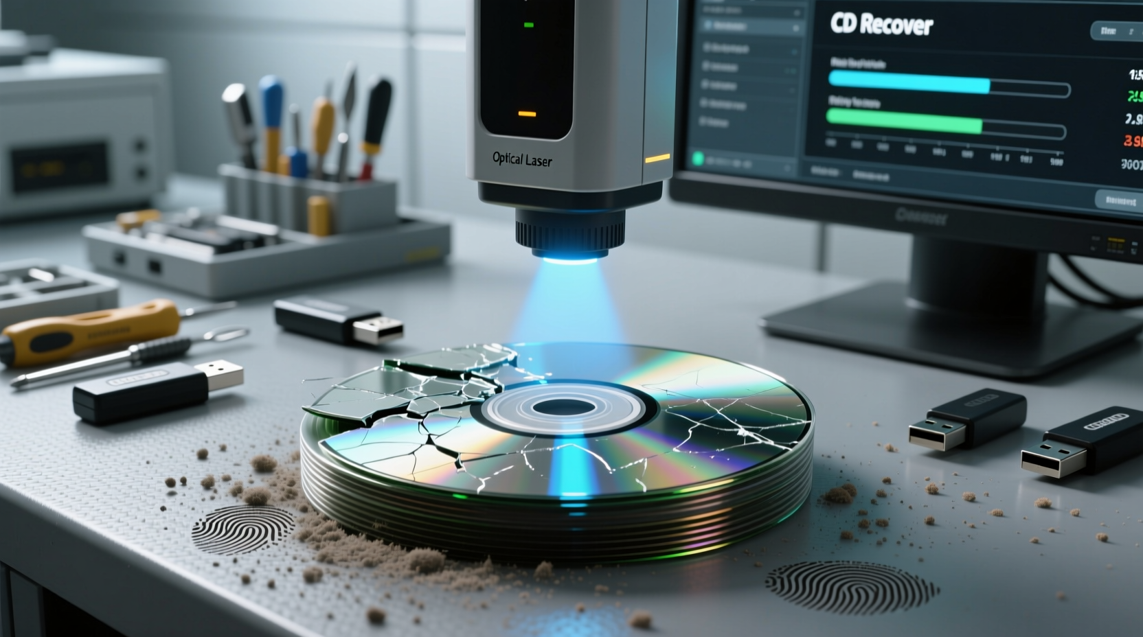 recover files from damaged cds and dvds with cd recover