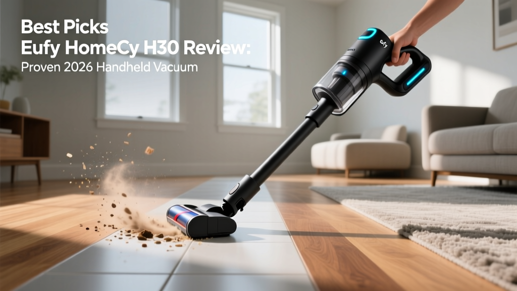 Eufy HomeVac H30 Review: Proven 2026 Handheld Vacuum