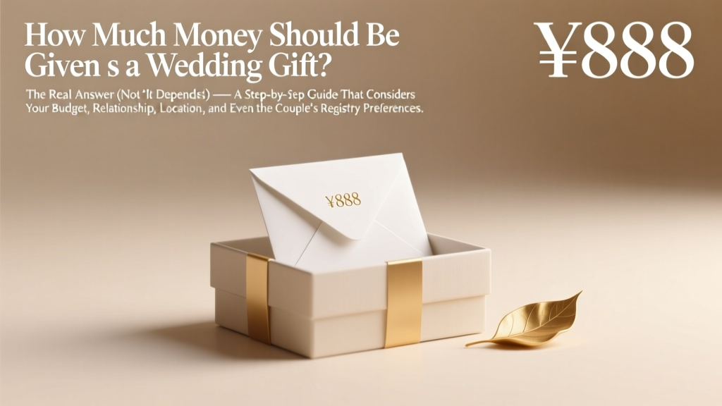 Wedding Gift Amount: Budget, Relationship & Registry (2026)