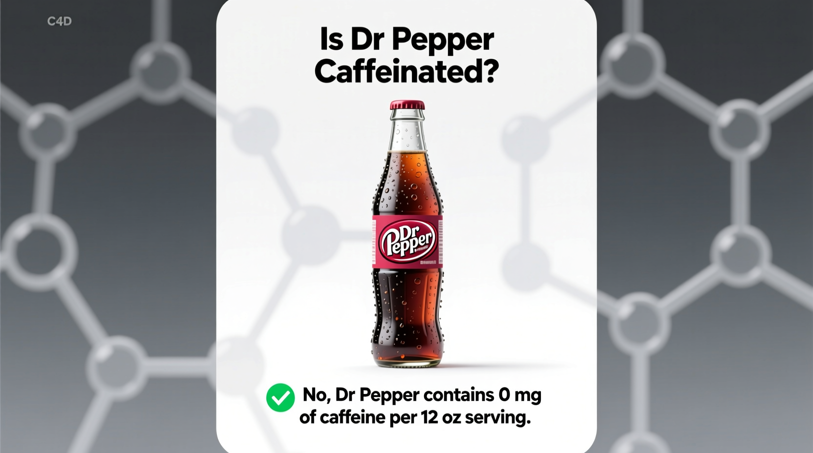 Dr Pepper Caffeine Content: Facts & Alternatives