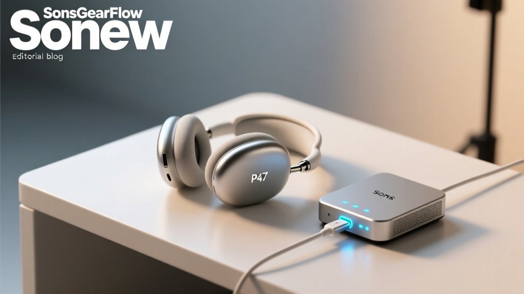 P47 Wireless Headphones Station Setup Guide
