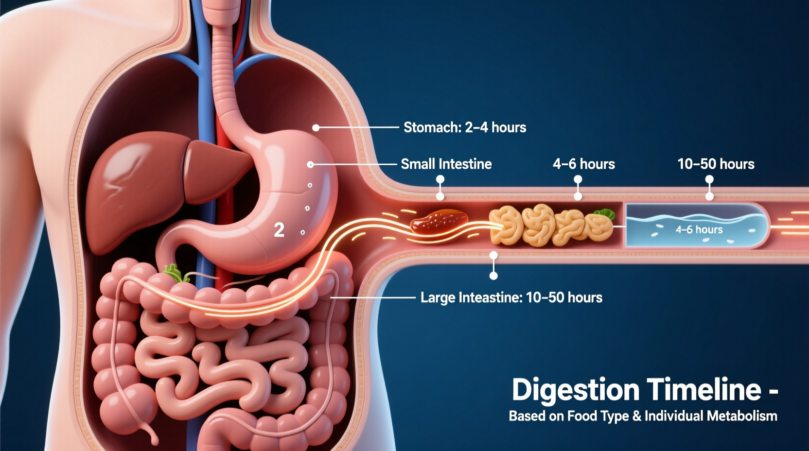 Food Digestion Time: Complete Guide to Digestion Process