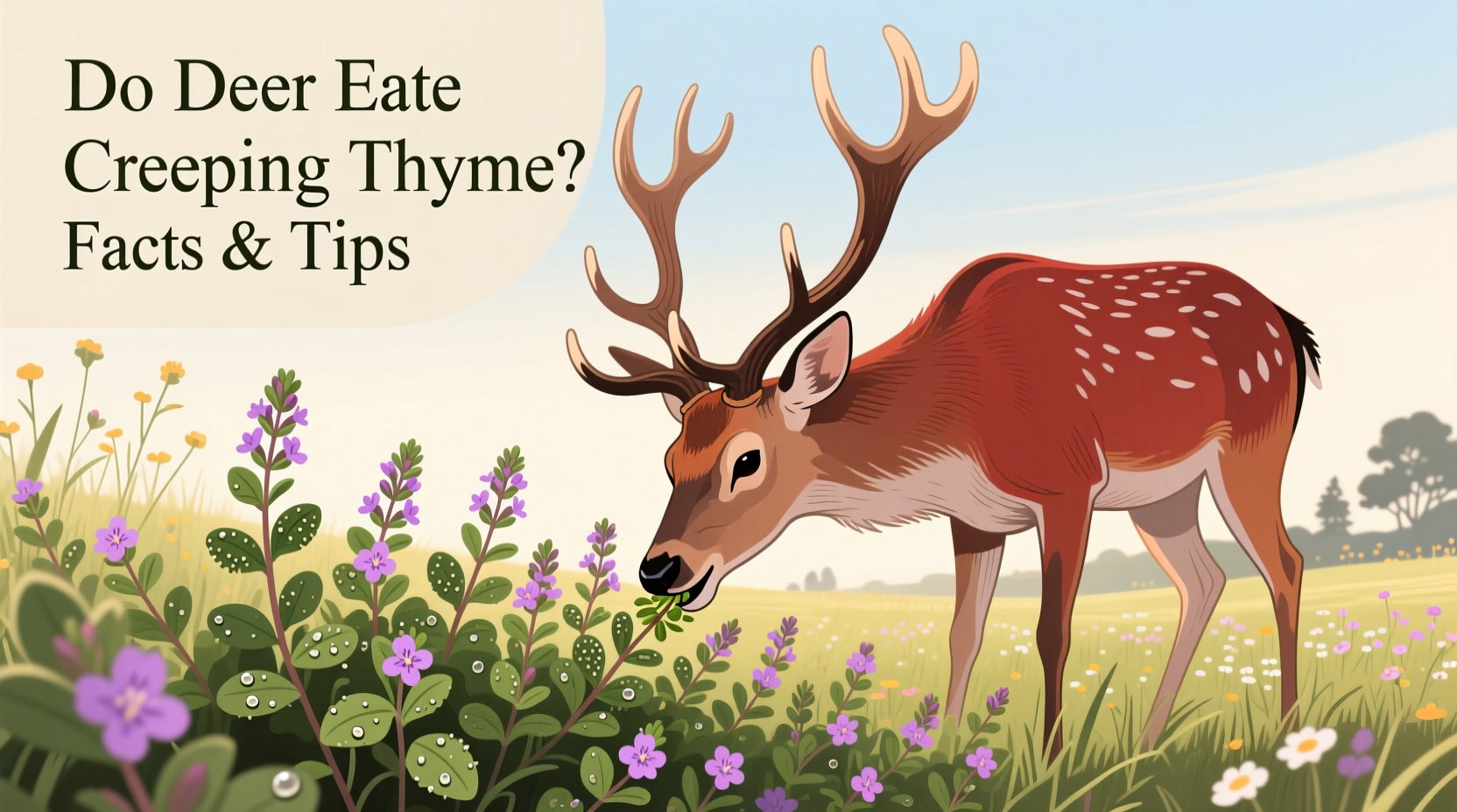 Do Deer Eat Creeping Thyme? | TheHomeSprouts