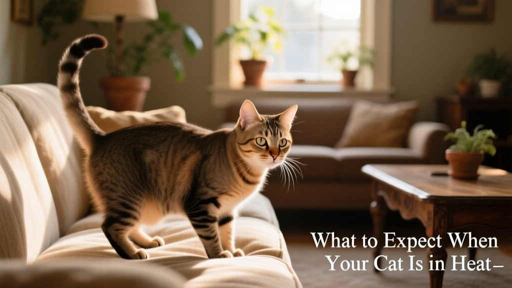 What to Expect When Your Cat Is in Heat