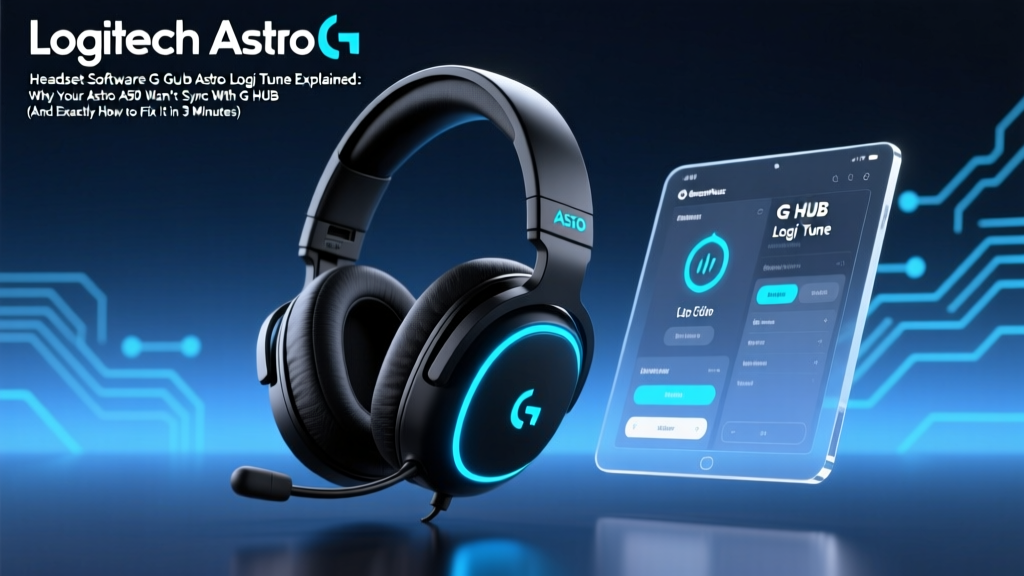 Logitech Headset Software G Hub Astro Logi Tune Explained: Why Your Astro A50 Won’t Sync With G HUB (And Exactly How to Fix It in 3 Minutes)