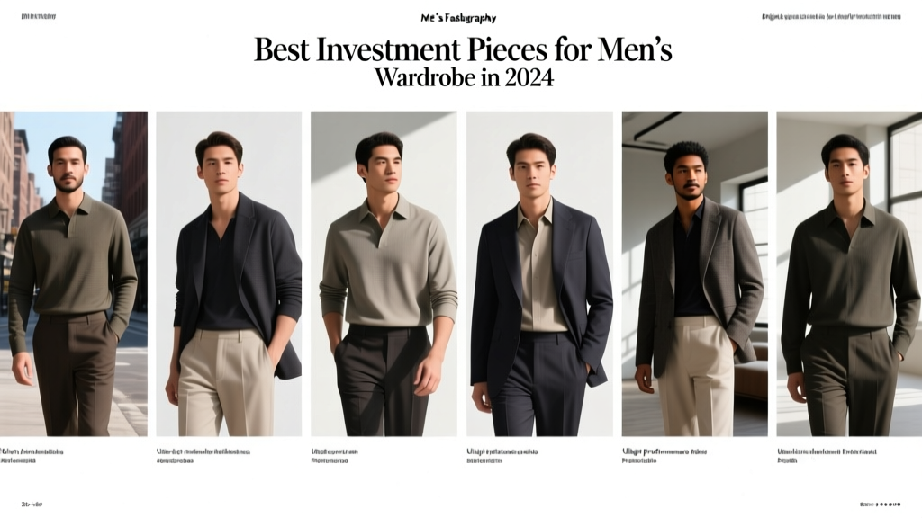 Best Investment Pieces for Men’s Wardrobe in 2024