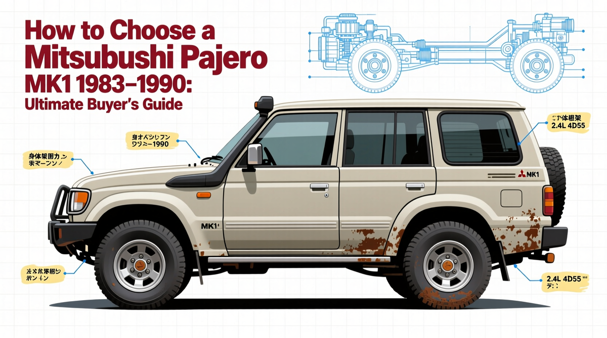 How to Choose a Mitsubishi Pajero MK1 1983–1990: Ultimate Buyer's