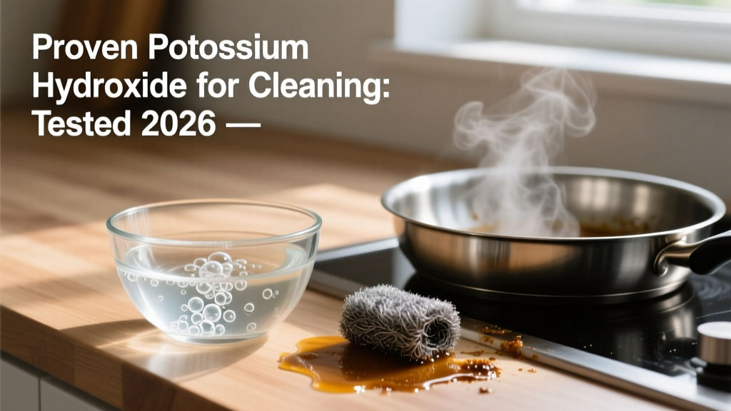 Proven Potassium Hydroxide for Cleaning: Tested 2026