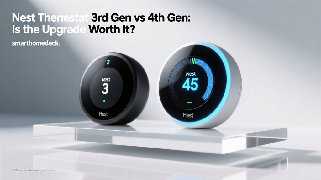 Nest Thermostat 3rd Gen vs 4th Gen: Is the Upgrade Worth It?