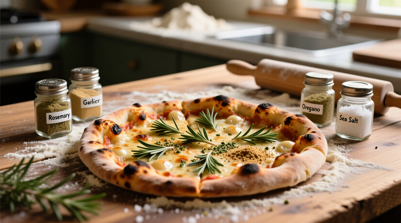 how to flavor homemade pizza crust