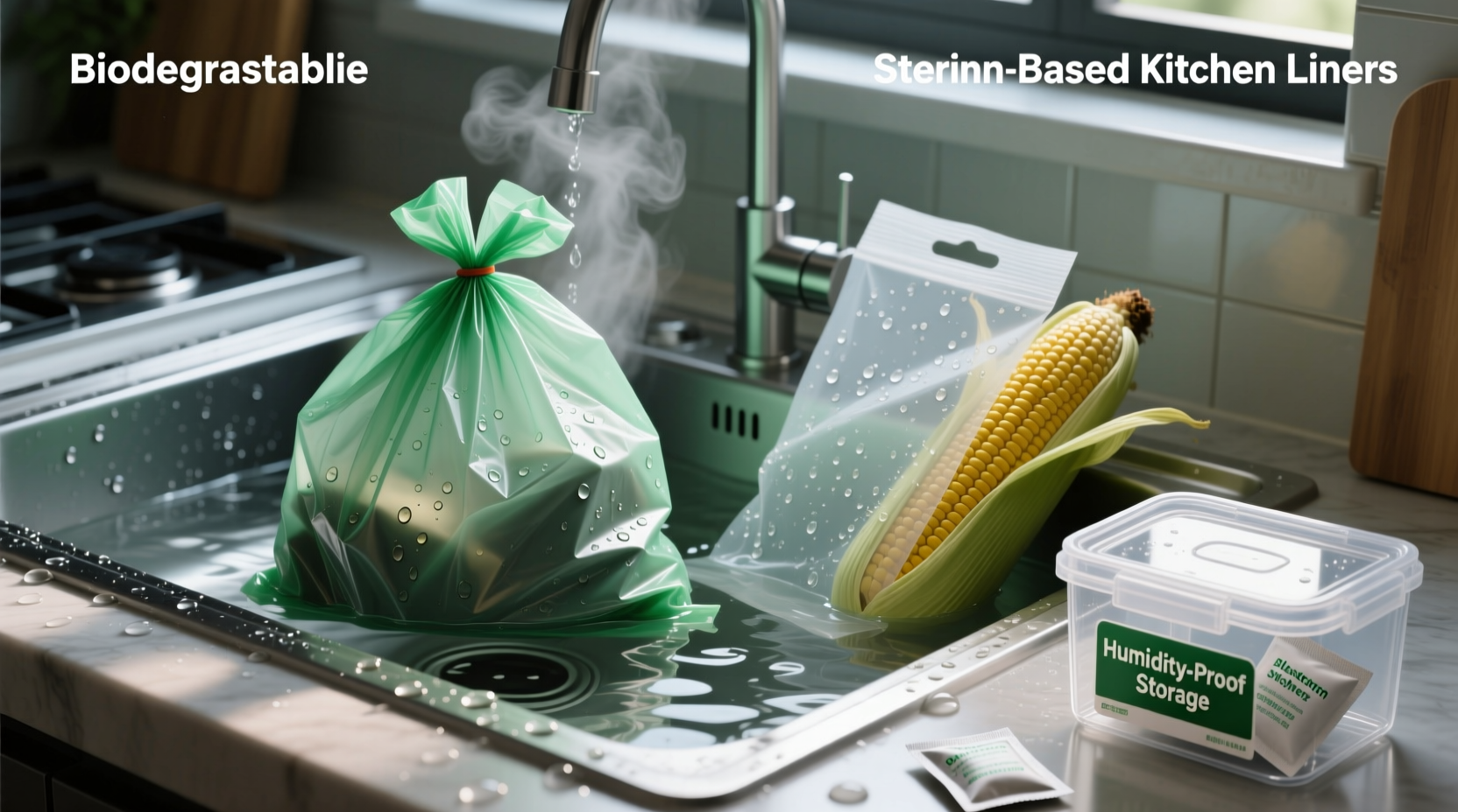 eco friendly cleaning tips biodegradable vs cornstarch bags