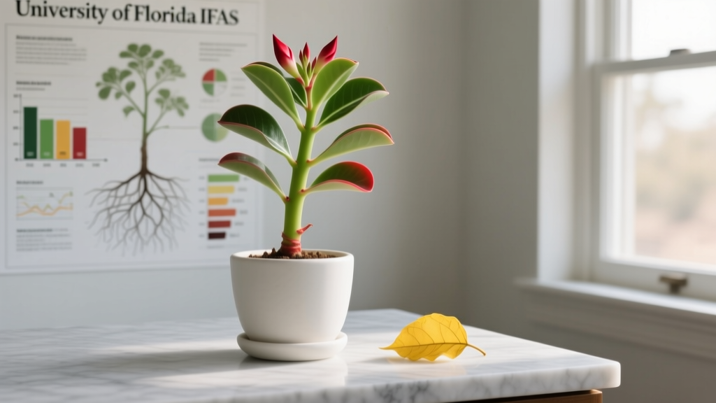 Adenium Yellow Leaves: Causes & Fix (2026)