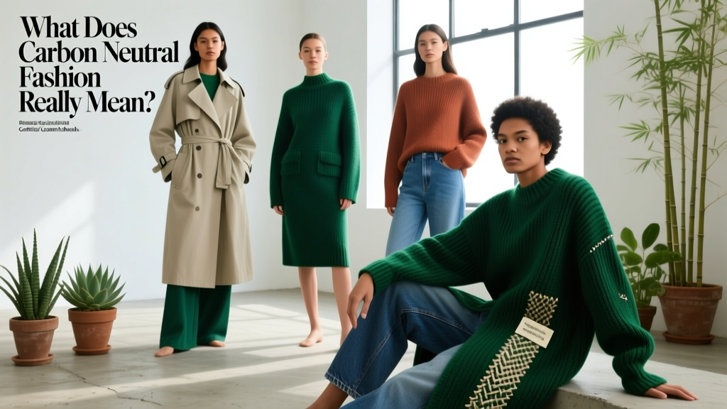 What Does Carbon Neutral Fashion Really Mean?