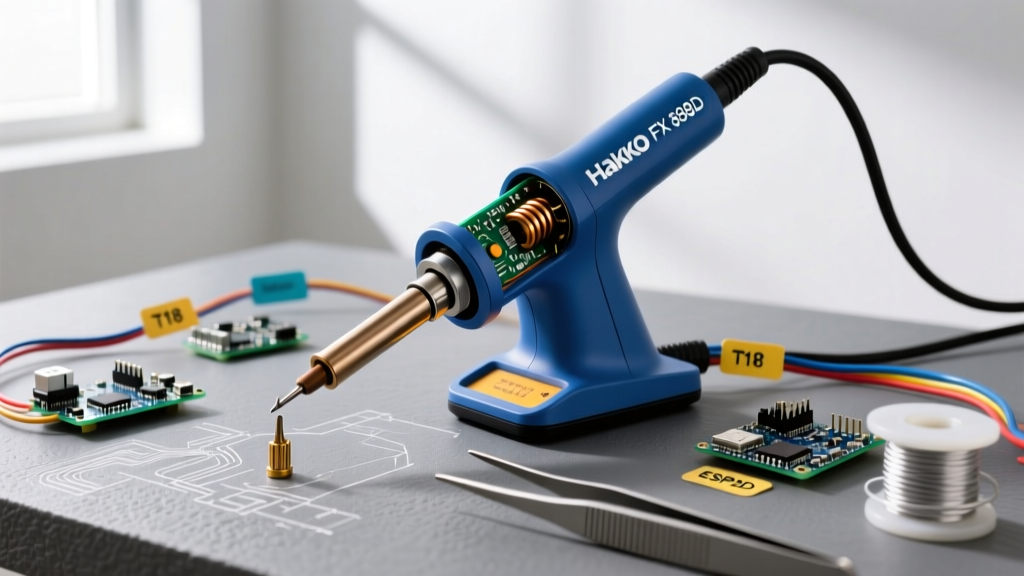 Hakko FX 888D Soldering Iron Troubleshooting and Maintenance Guide
