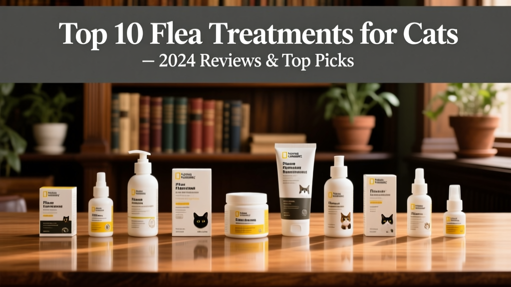 10 Best Flea Treatments for Cats – 2024 Reviews & Top Picks