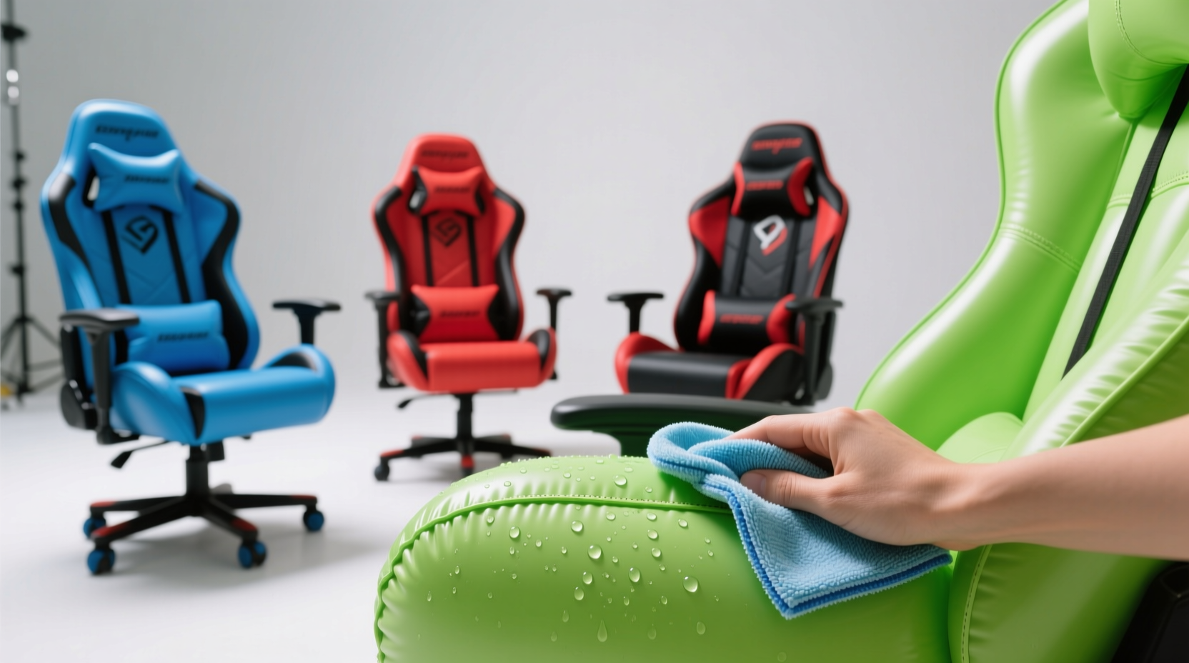 how to clean inflatable gaming chairs safely