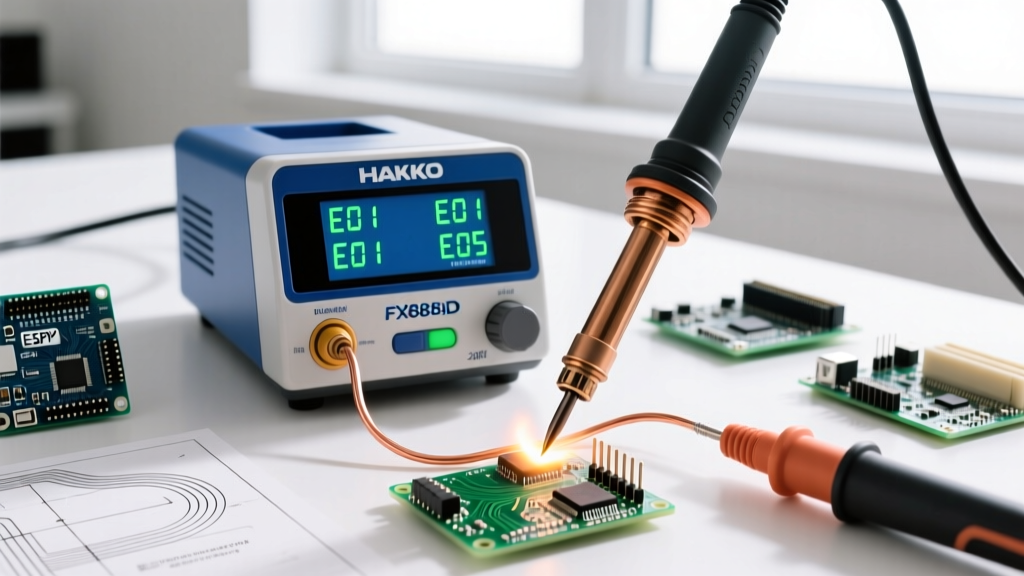 Hakko FX888D 23BY Digital Soldering Station FX 888D Troubleshooting