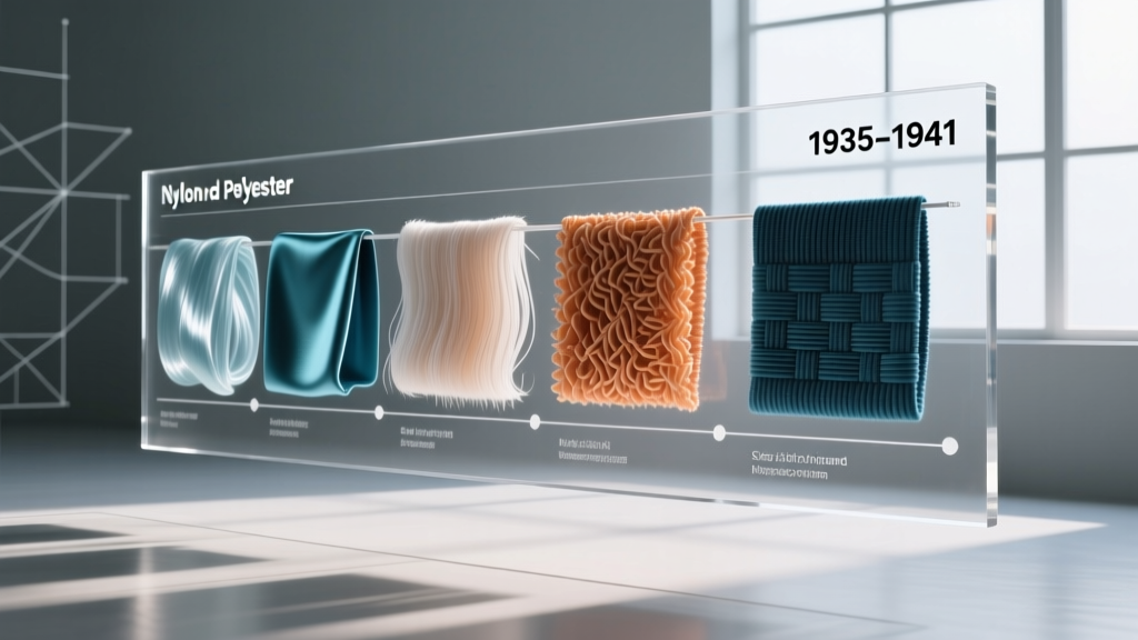 Nylon & Polyester Invention Dates: A Textile Timeline