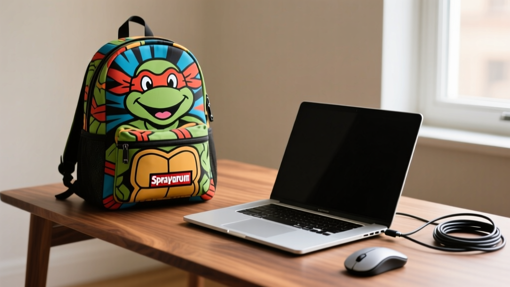 Scenario Matchmaker: Sprayground TMNT Backpack for Tech Commuters