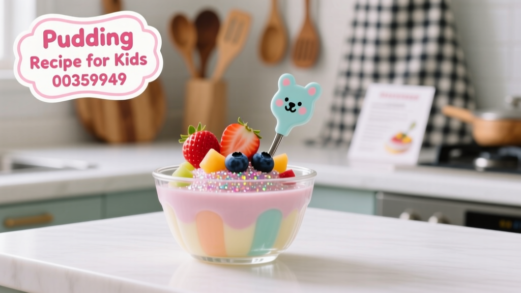 Safe, Simple, and Nutritious Pudding Recipes for Kids: A Child Safety and Nutrition Guide