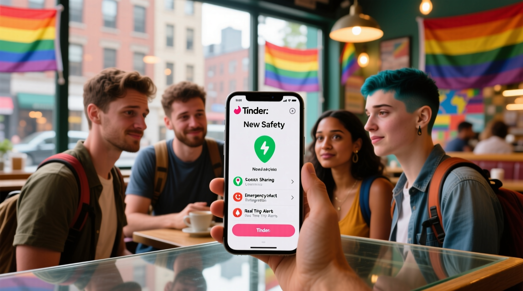 how to use tinders new safety features for lgbtq trave