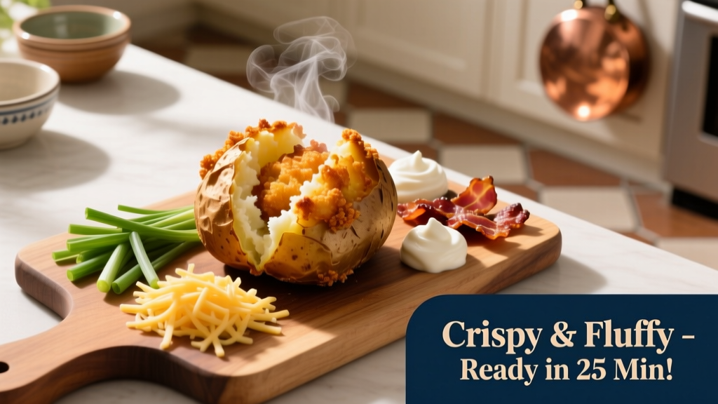Air Fryer Stuffed Potatoes: Crispy, Fluffy & Easy