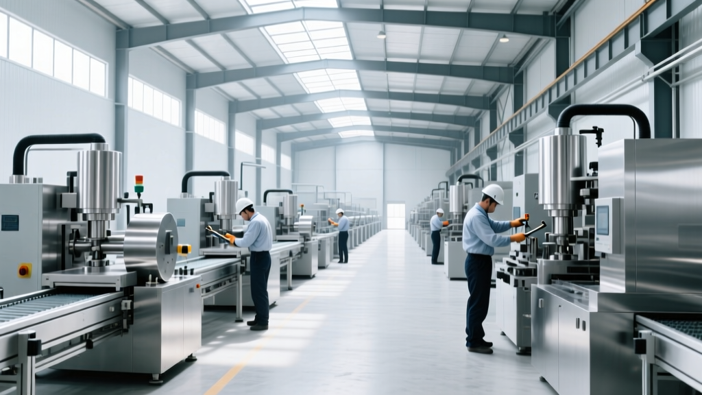 Installing Top Manufacturers of Stainless Steel Finishing Equipment