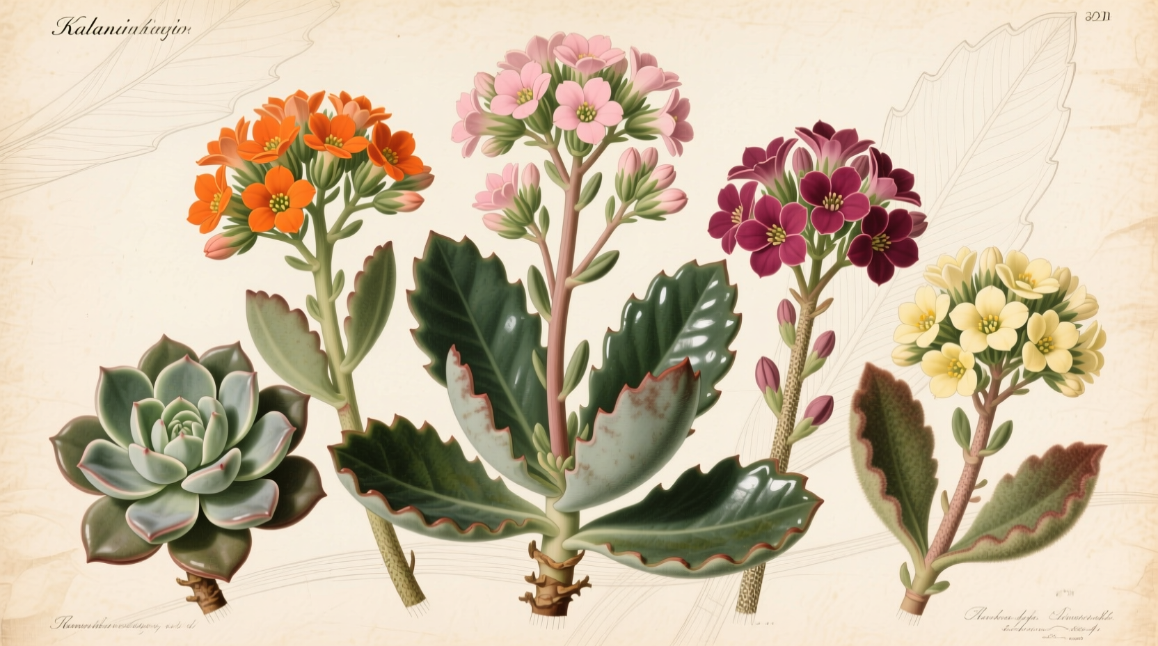 kalanchoe plant varieties