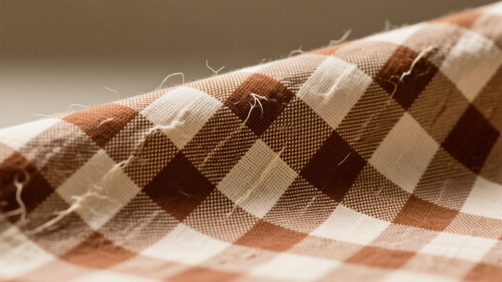 Checked Linen Fabric Guide: Properties, Weaves & Sourcing Tips