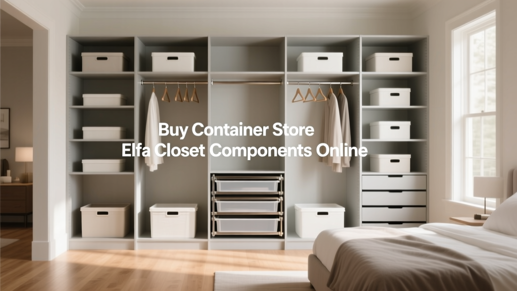 Buy Container Store Elfa Closet Components Online