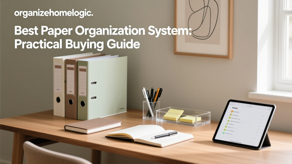 Best Paper Organization System: Practical Buying Guide