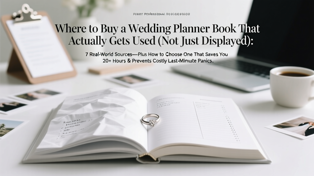 Wedding Planner Book: 7 Sources + Time-Saving Tips (2026)