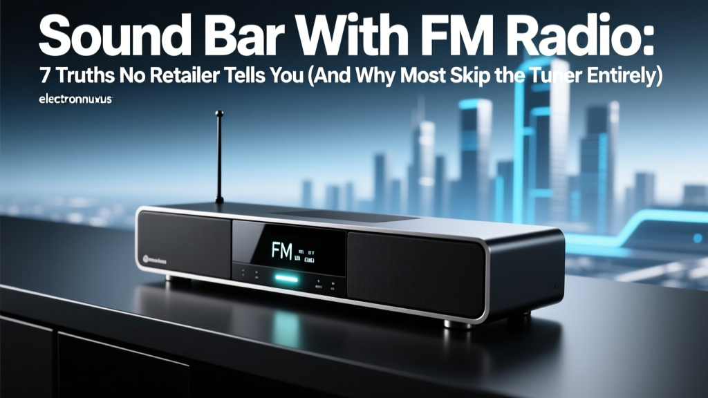 Sound Bar With FM Radio: 7 Truths No Retailer Tells You (And Why Most Skip the Tuner Entirely)