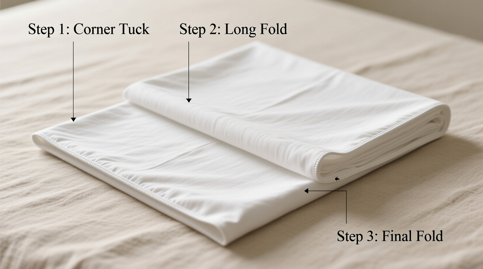 how to fold fitted sheets so they actually stay neat in storage