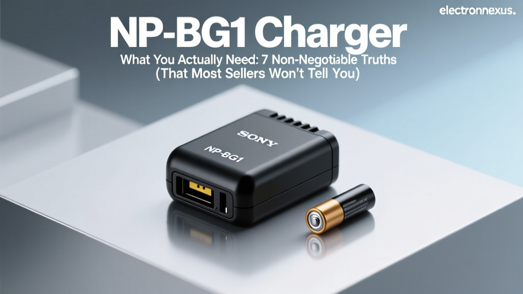 Sony NP-BG1 Charger What You Actually Need: 7 Non-Negotiable Truths (That Most Sellers Won’t Tell You)